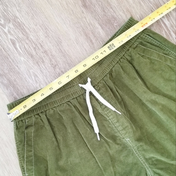 Bhode x Brisbane Moss Corduroy Shorts Needle Grass Green Urban Surf Athleisure - Picture 8 of 11